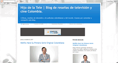Desktop Screenshot of hijodelatele.com